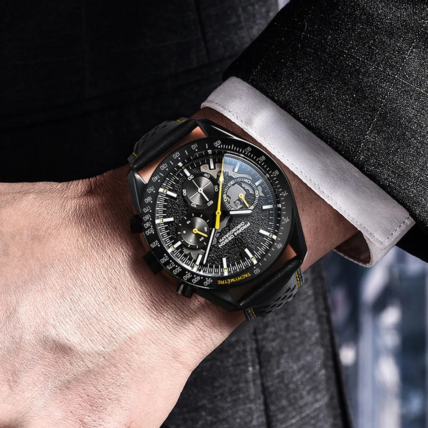 Pagani Design Moon Watch Men’s Watch | Precision and Style Inspired by the Moon